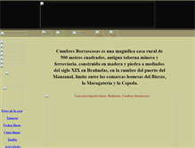 Tablet Screenshot of cumbresborrascosas.net